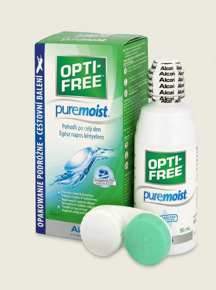 Раствор для линз Опти-Фри Pure Moist 90 мл