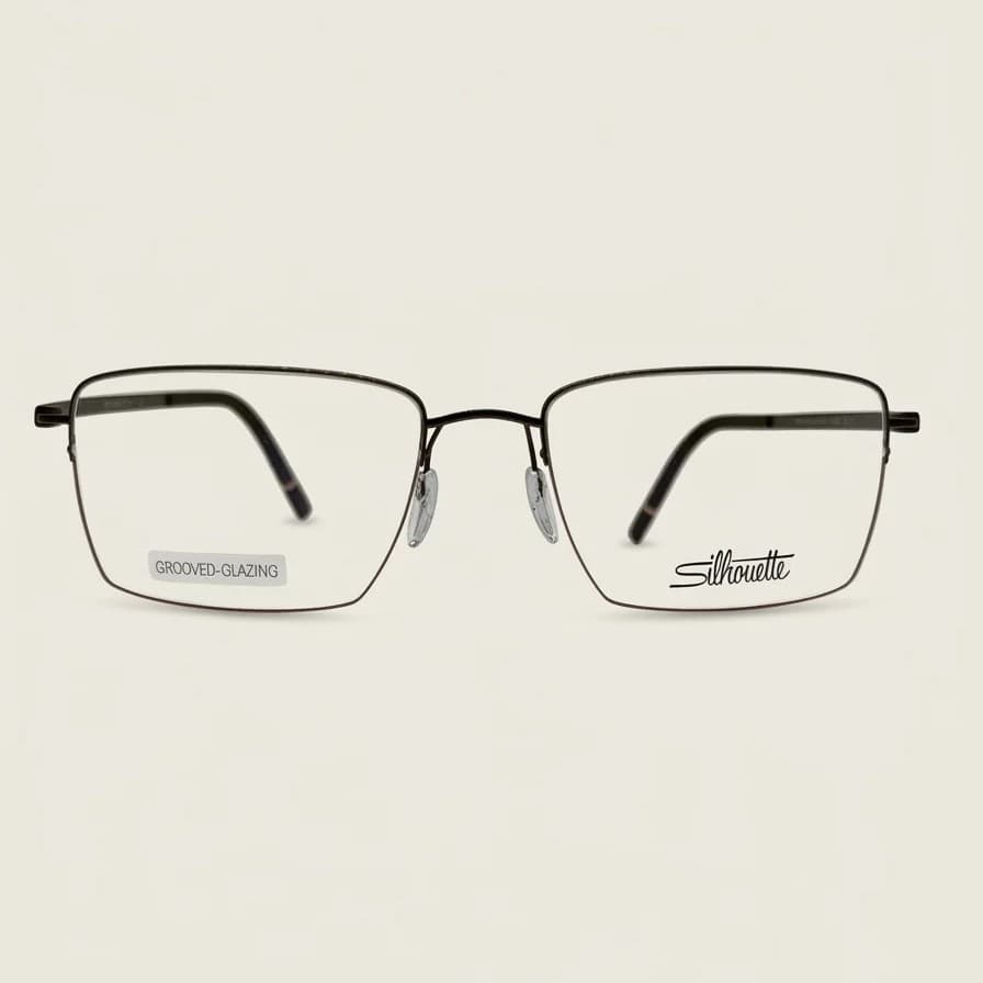 Frame with case Silhouette Dynamic Dawn Warm Brown 5583 6040 55-18-150