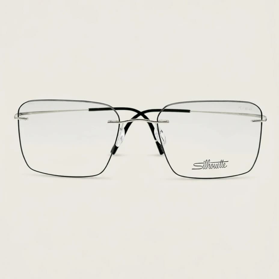 Frame Silhouette with case Titan Minimal Art - Silver-Grey Spaceship 5599 PE 7305 56-19-150