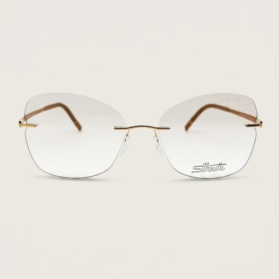 Frame Silhouette with case Momentum - Rose Gold Desert 5529 HF 3525 55-17-140