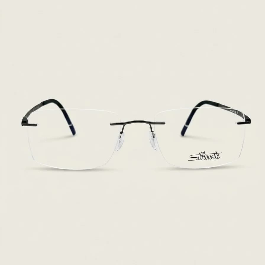 Silhouette The Dawn - Ruthenium / Graphite 5573 6560 55-19-145 жақтауы, футлярымен