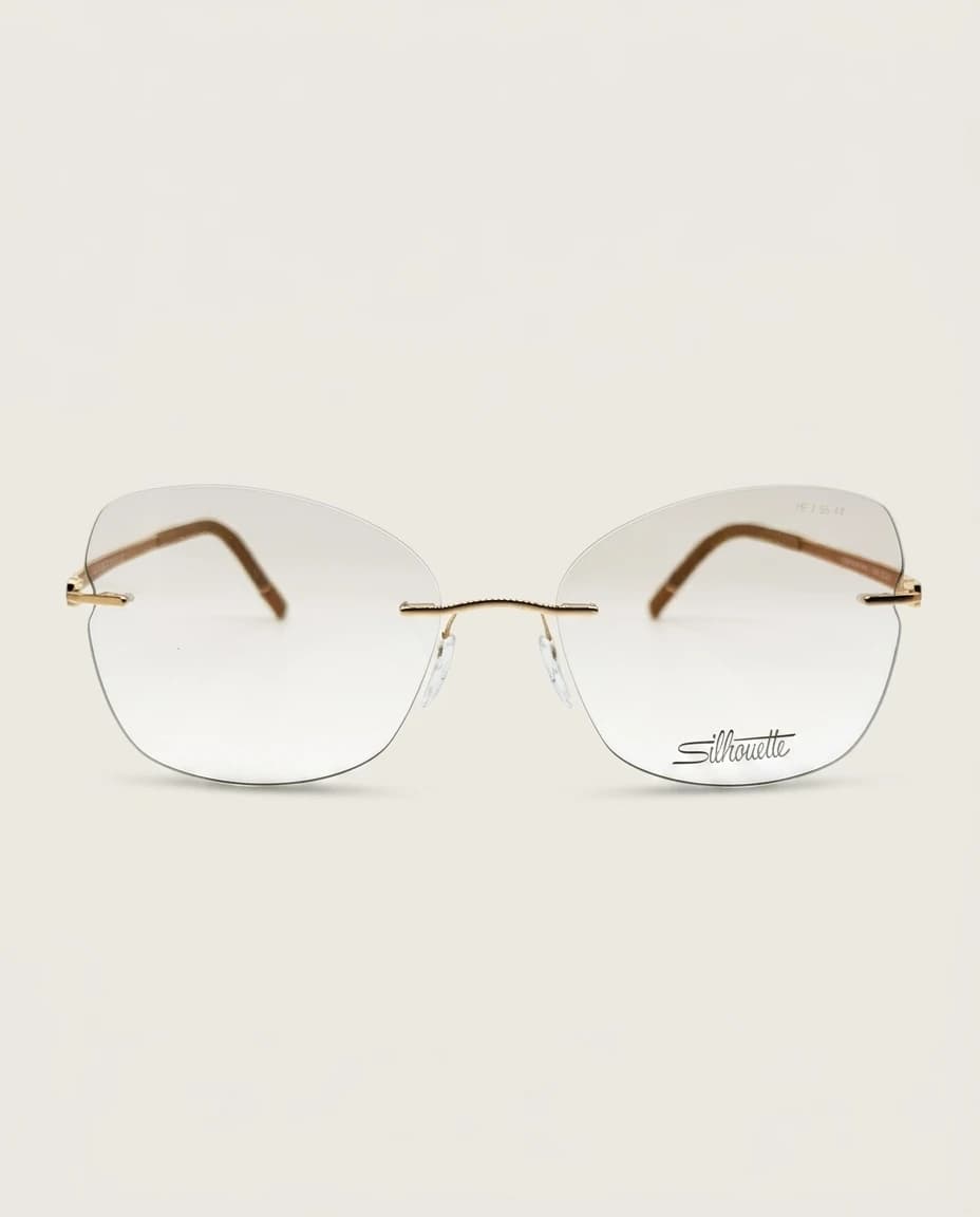 Оправа Silhouette с футляром Momentum - Rose Gold Desert 5529 HF 3525 55-17-140