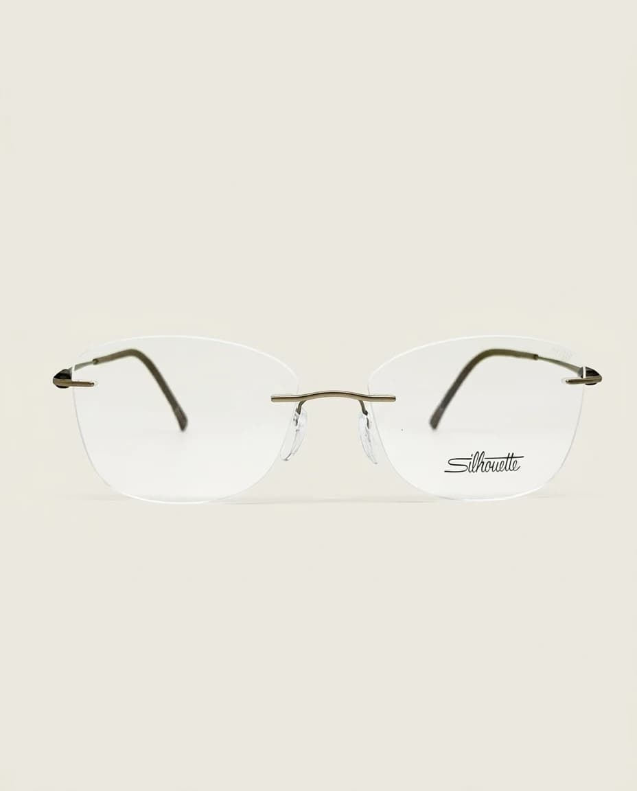 Оправа Silhouette с футляром Purist - Restgul Olive 5561 AW 8540 55-16-140