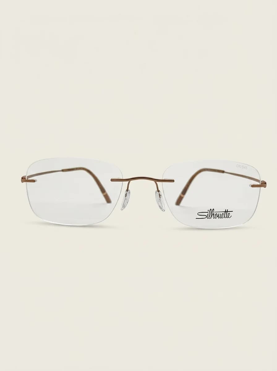 Оправа с футляром Silhouette The Refined Cool Brown 5593 6040 54-21-150