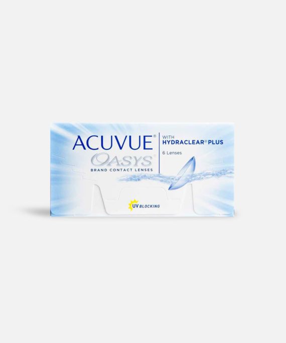 Контактные линзы Acuvue Oasys with Hydraclear Plus (6 линз)